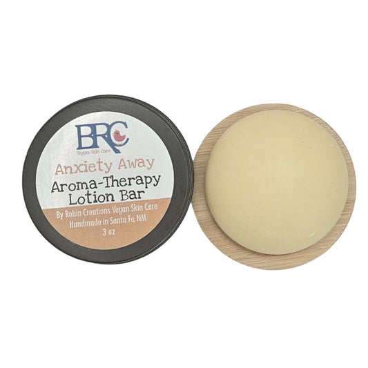 New!! Stress & Anxiety Relief Aromatherapy Solid Lotion Bar | By Robin Creations | By Robin Creations
