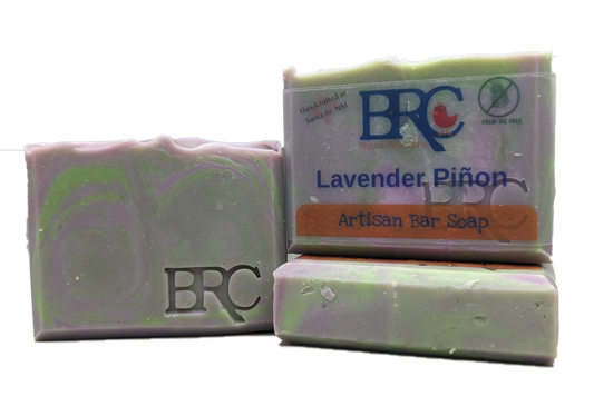  Lavender Pine Natural Artisan Bar Soap | By Robin Creations