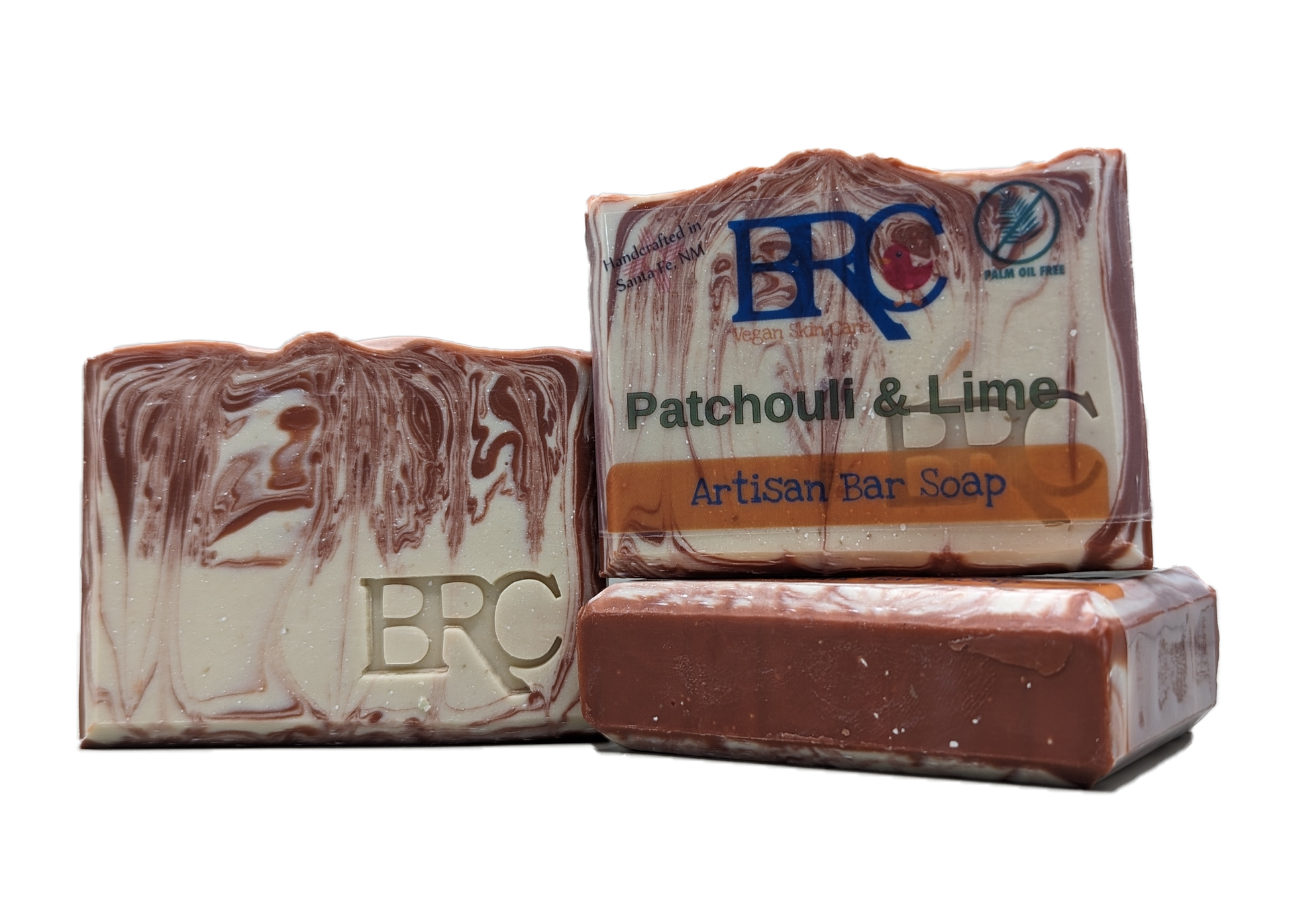 Patchouli & Lime Natural Artisan Bar Soap | By Robin Creations 