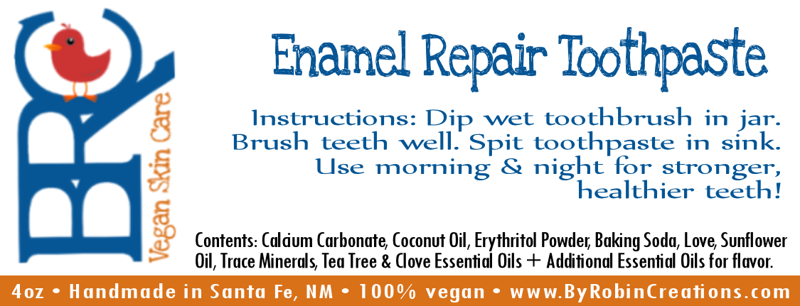 Enamel Repair Toothpaste for Kids | By Robin Creations