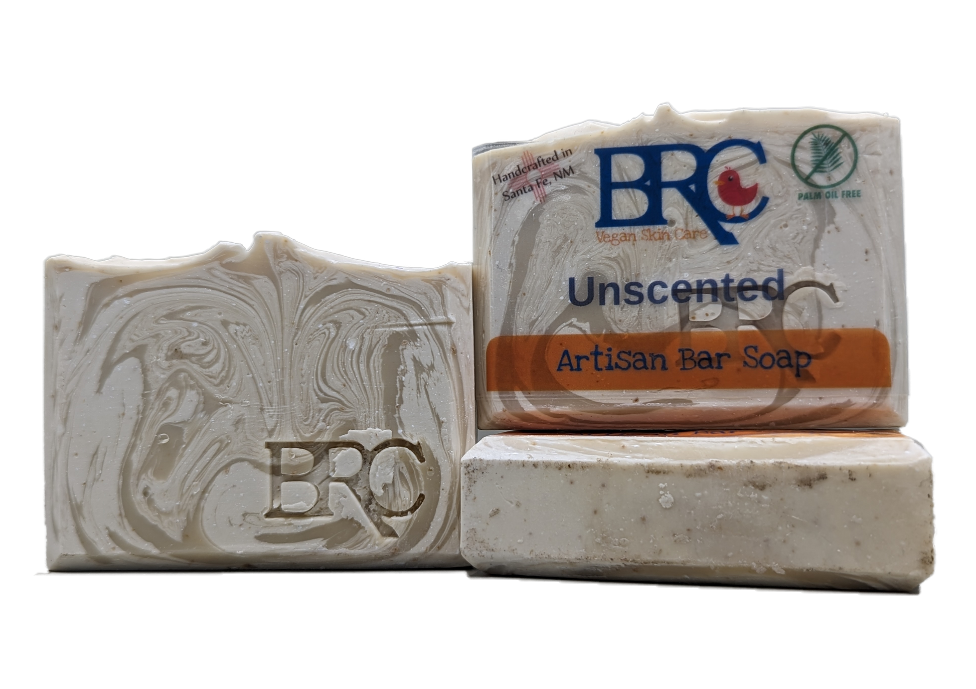 Unscented Natural Artisan Bar Soap | By Robin Creations 