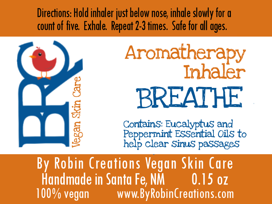 Breathe Aromatherapy Inhaler | By Robin Creations 
