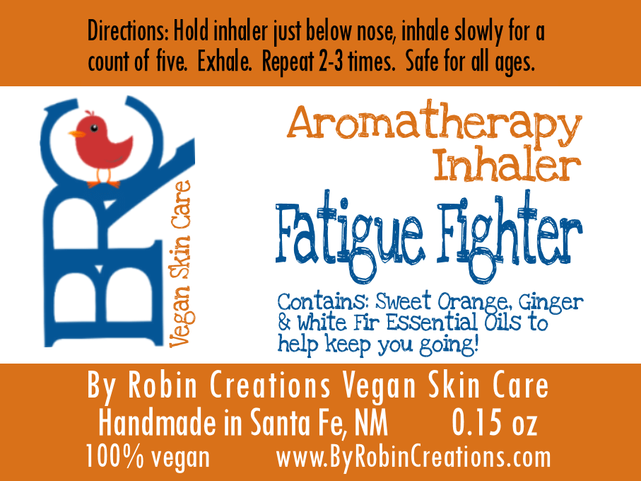Fatigue Fighter Aromatherapy Inhaler | By Robin Creations 