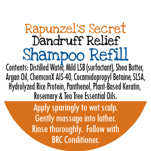 Liquid Dandruff Relief Shampoo | By Robin Creations 