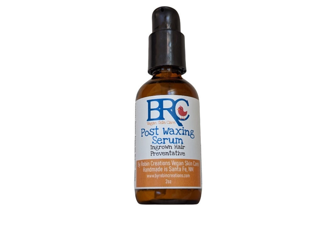 Vegan Post-Waxing Calming Serum (Ingrown Hair Preventative)-Ingrown Hair Serum, Post Wax Treatment, Bikini Oil, Brazilian, Aftershave,Bikini