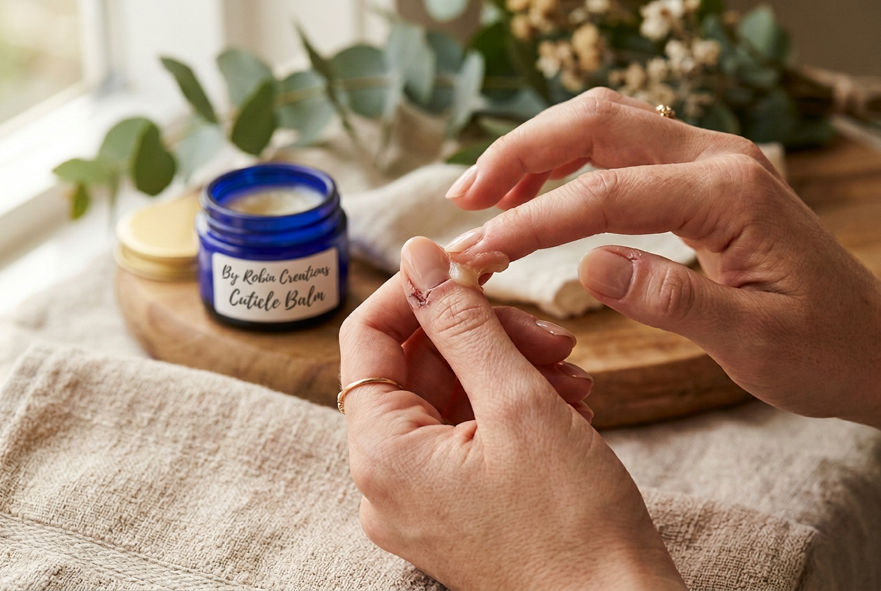 DIY Shea & Cocoa Butter Cuticle Balm