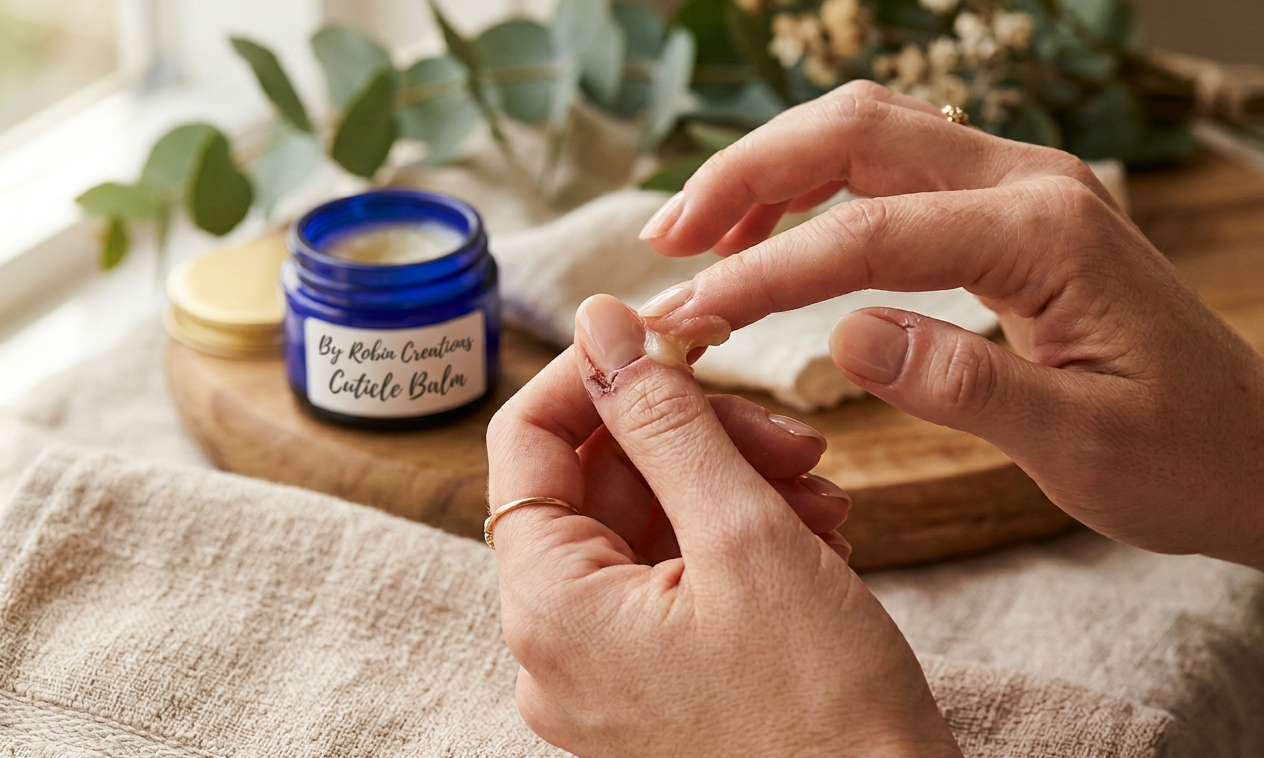 DIY Shea & Cocoa Butter Cuticle Balm