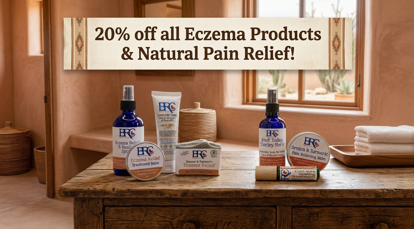 20% off all Eczema Products &amp; Natural Pain Relief - By Robin Creations