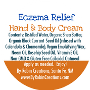 Vegan Eczema Relief Hand & Body Cream