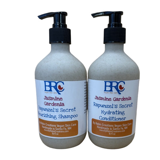  Rapunzel's Secret Liquid Shampoo & Conditioner Set - Now in Biodegradable Bottles! | By Robin Creations