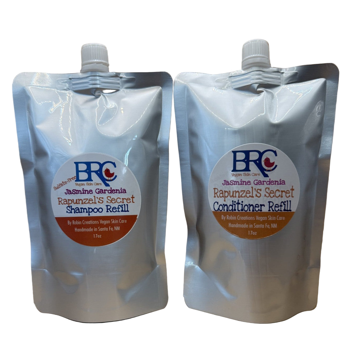 Rapunzel's Secret Liquid Shampoo & Conditioner Set - Now in Biodegradable Bottles! | By Robin Creations 