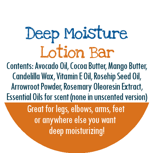 New! Deep Moisture Zero Waste Solid Lotion Bar | By Robin Creations 