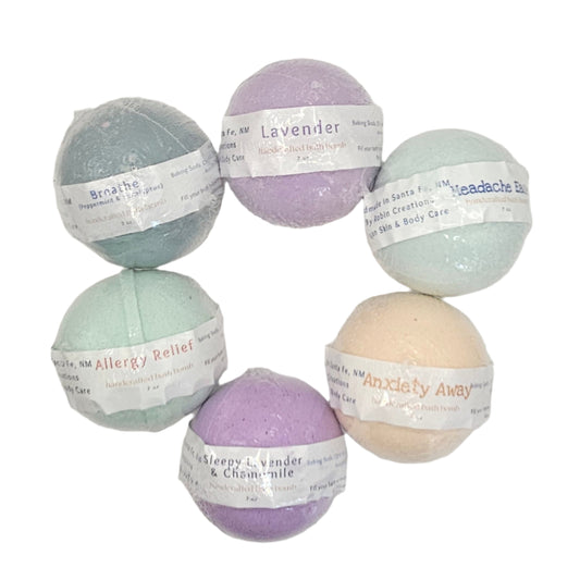  Aroma-Therapy Bath Fizzies (Bombs) | By Robin Creations