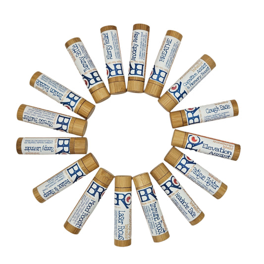  New Lower Price! Zero Waste (Refillable!) Bamboo Aromatherapy Inhaler (16+ blends available) | By Robin Creations