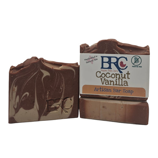  Coconut Vanilla Natural Artisan Bar Soap | By Robin Creations
