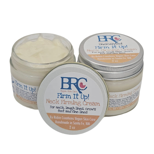  New! Firm It Up! Intense Firming Cream for Neck, Chest, Laugh Lines & Crow's Feet | By Robin Creations