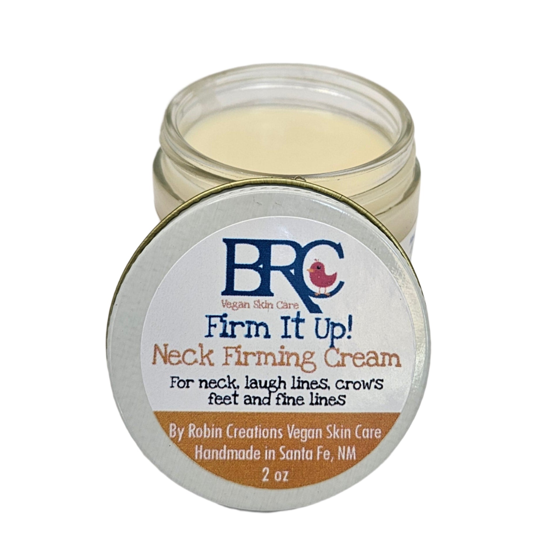 New! Firm It Up! Intense Firming Cream for Neck, Chest, Laugh Lines & Crow's Feet | By Robin Creations 