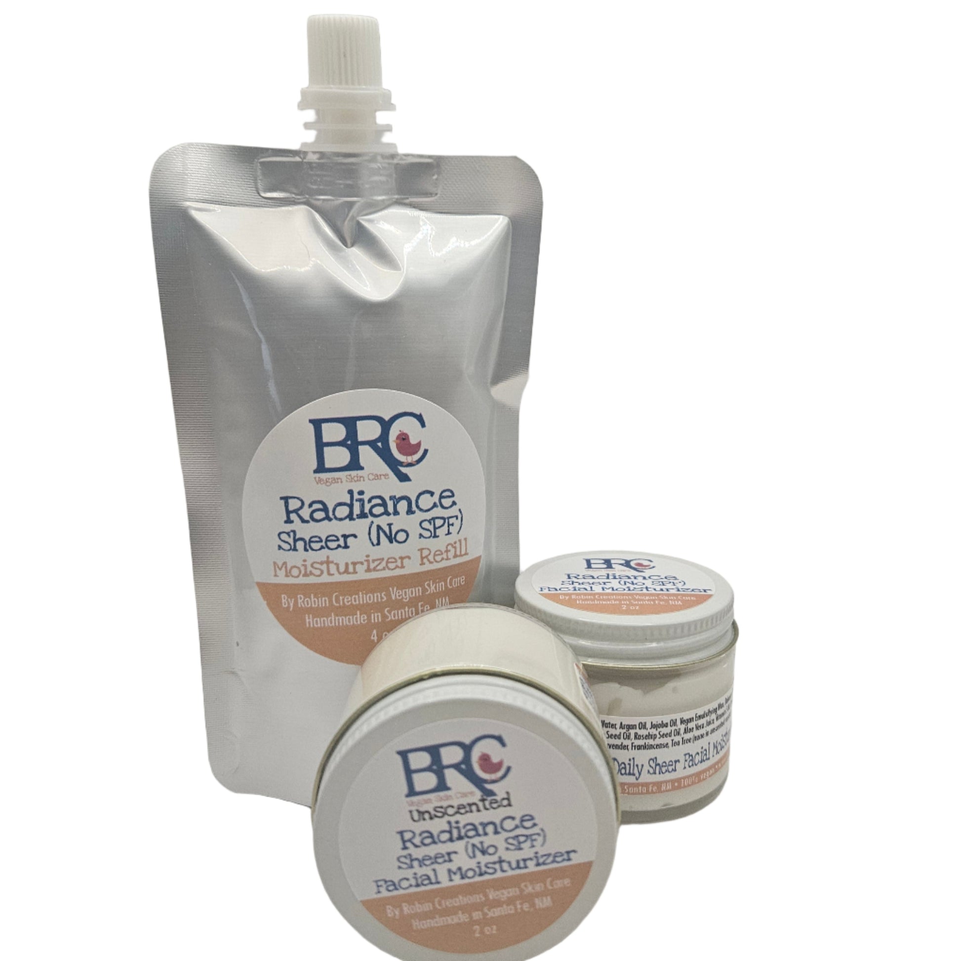New! Radiance Sheer (No SPF) Daily Anti-Aging Daily Facial Moisturizer | By Robin Creations 