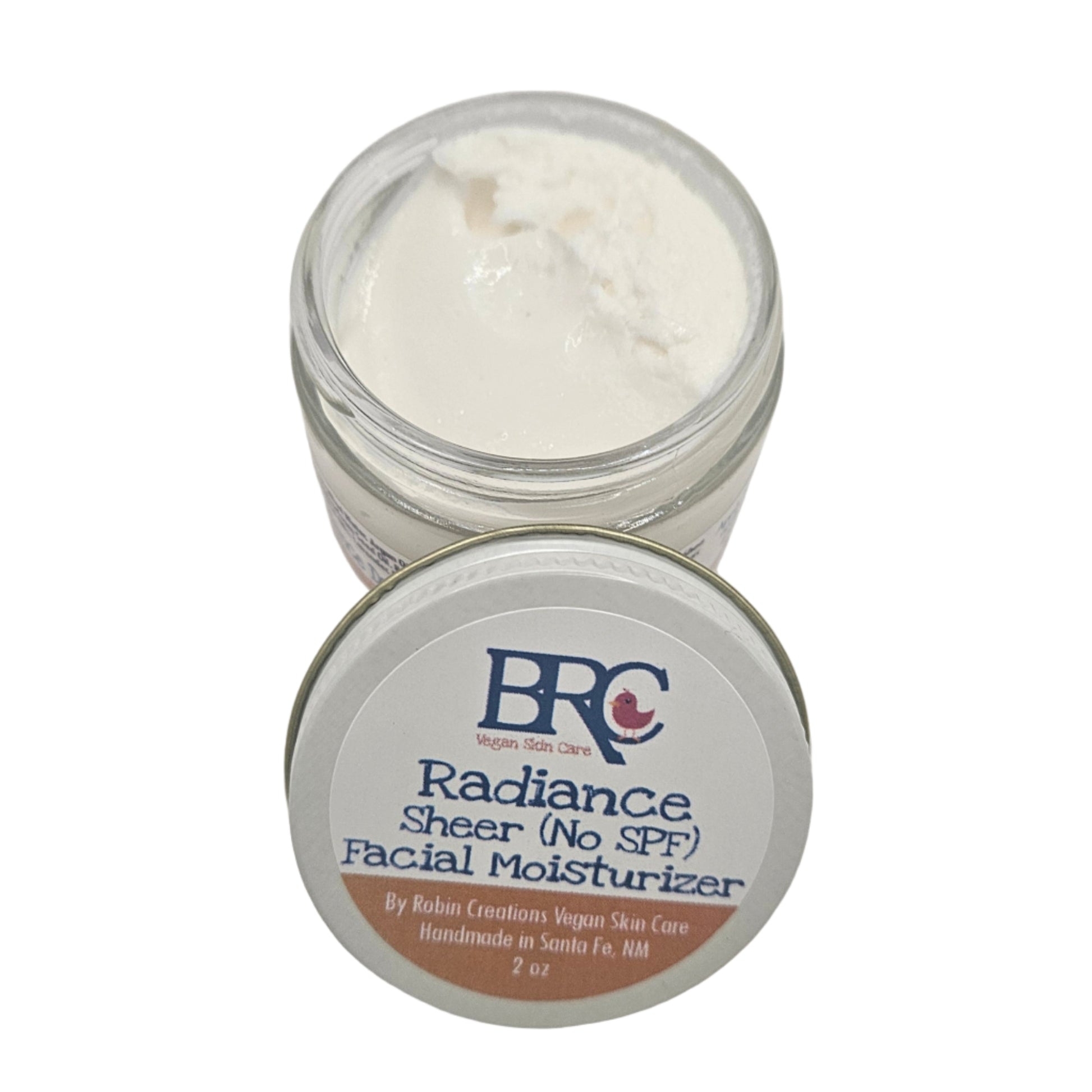 New! Radiance Sheer (No SPF) Daily Anti-Aging Daily Facial Moisturizer | By Robin Creations 