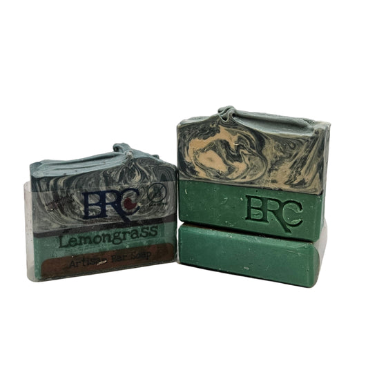  New! Lemongrass Natural Artisan Bar Soap | By Robin Creations