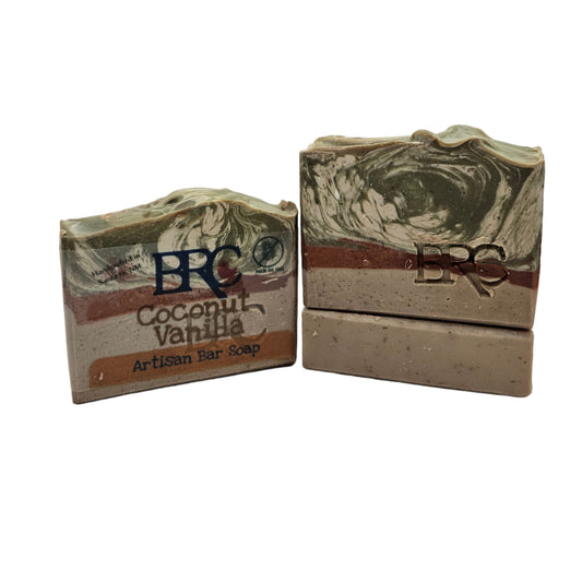  Coconut Vanilla Natural Artisan Bar Soap | By Robin Creations