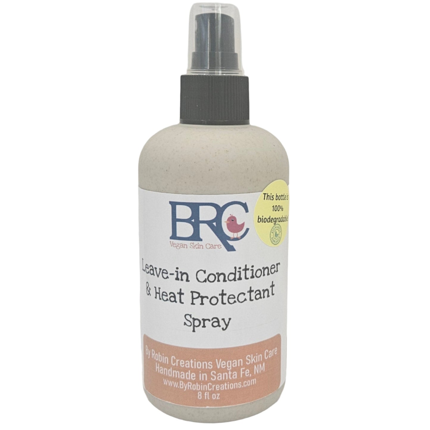 Leave In Conditioner Spray and Heat Protectant - Now available in a biodegradable bottle!