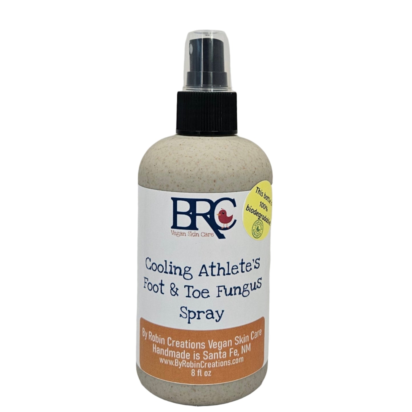 Cooling Athlete's Foot & Toe Fungus Spray - Now in a Biodegradable Bottle!