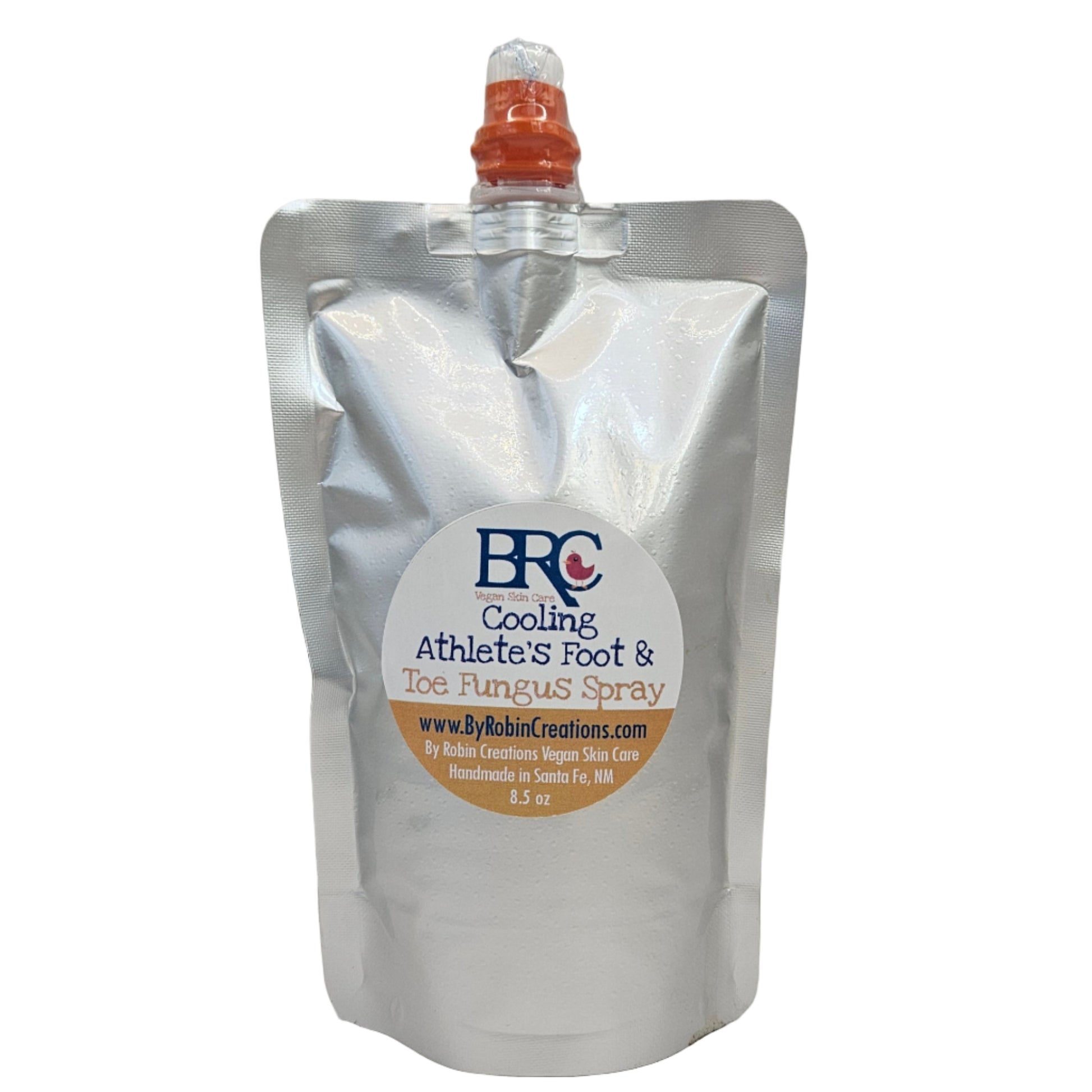 Cooling Athlete's Foot & Toe Fungus Spray - Now in a Biodegradable Bottle! | By Robin Creations 