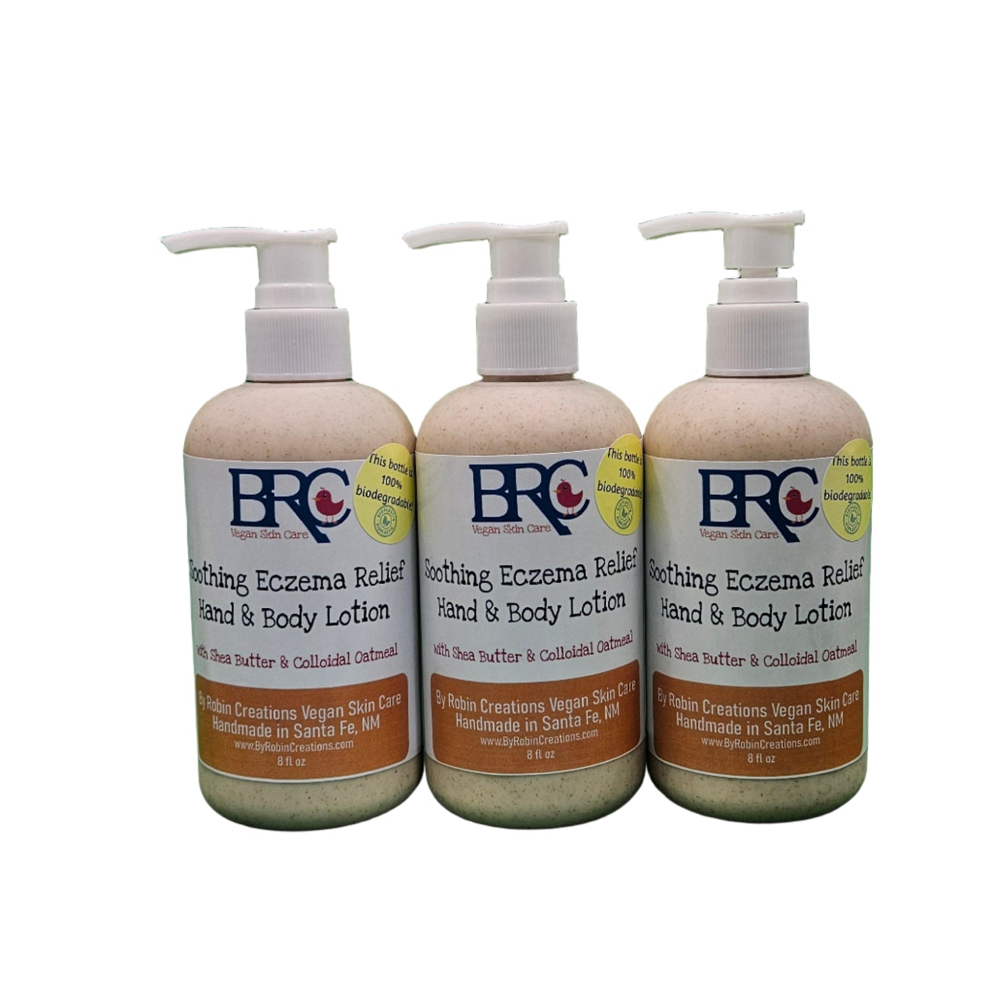New! Eczema Relief Hand & Body Lotion - Now in a 100% Biodegradable Bottle!