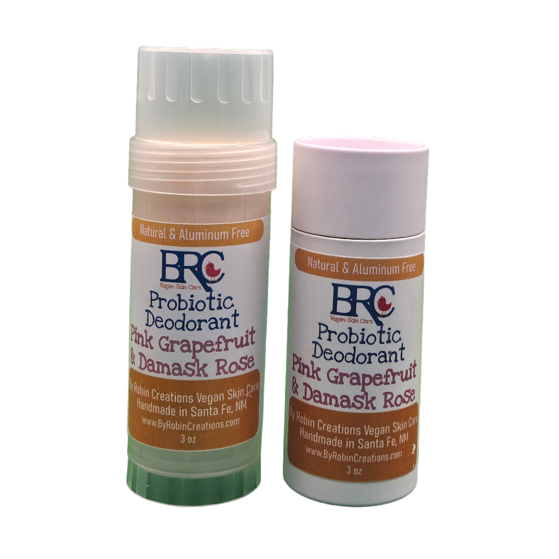 Last Chance! Grapefruit & Rose Natural Probiotic Deodorant That Actually Works! | By Robin Creations 