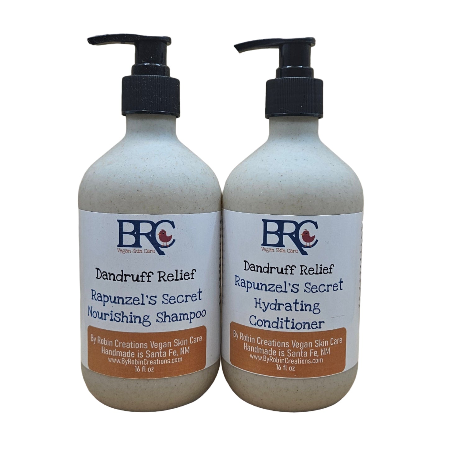 Dandruff Relief Liquid Shampoo & Conditioner - Now in Biodegradable Pump Bottles!