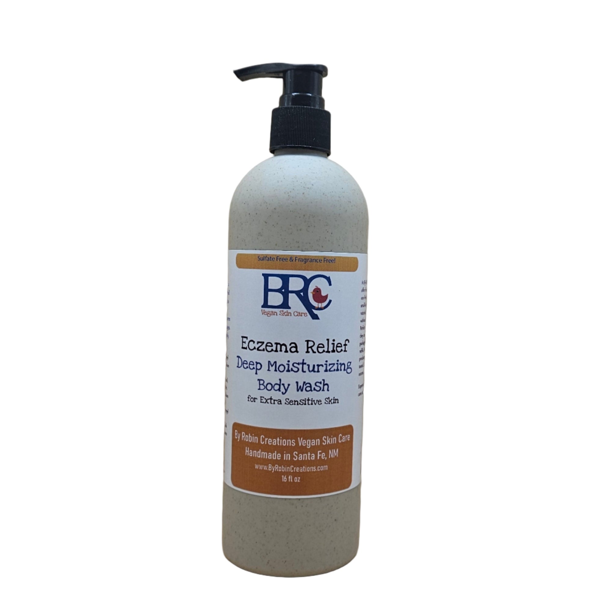Eczema Relief Gentle Moisturizing Body Wash - Now in Biodegradable Bottles! | By Robin Creations 