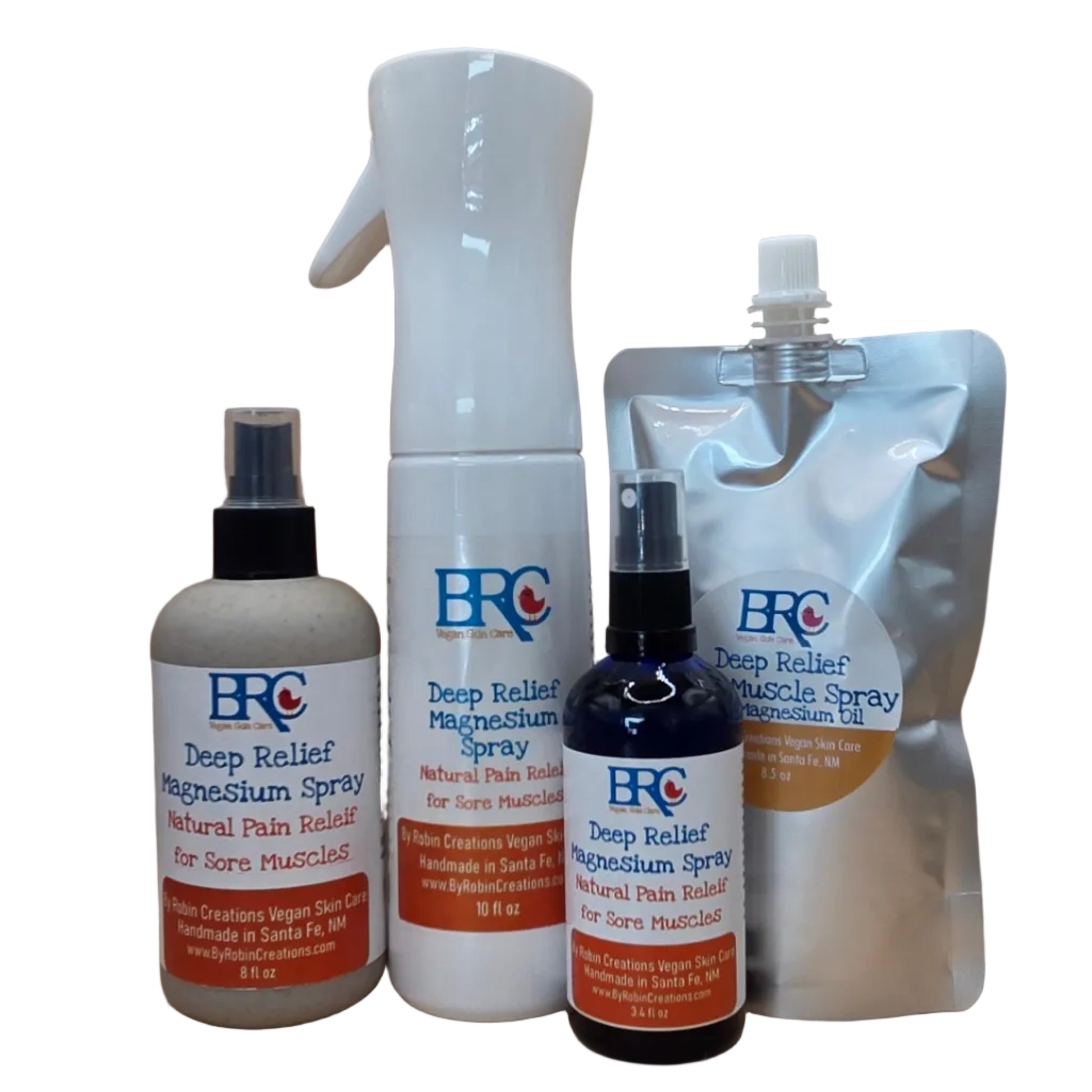 Deep Relief Magnesium Spray for Sore Muscles | By Robin Creations 