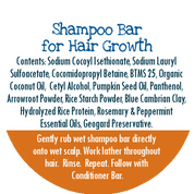 Hair Growth Shampoo Bar