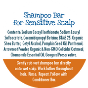 Extra Gentle Shampoo Bar for Sensitive Scalp