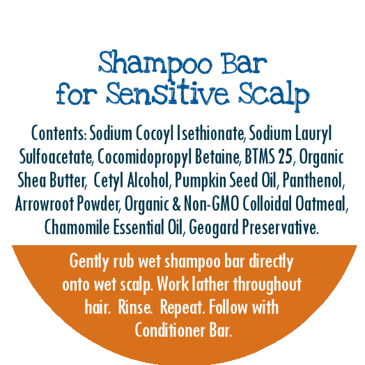 Extra Gentle Shampoo Bar for Sensitive Scalp