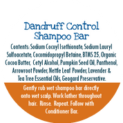 Dandruff Control Shampoo Bar