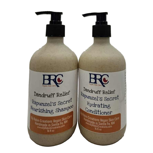  Rapunzel's Secret Dandruff Relief Liquid Shampoo & Conditioner - Now available in Biodegradable Bottles | By Robin Creations
