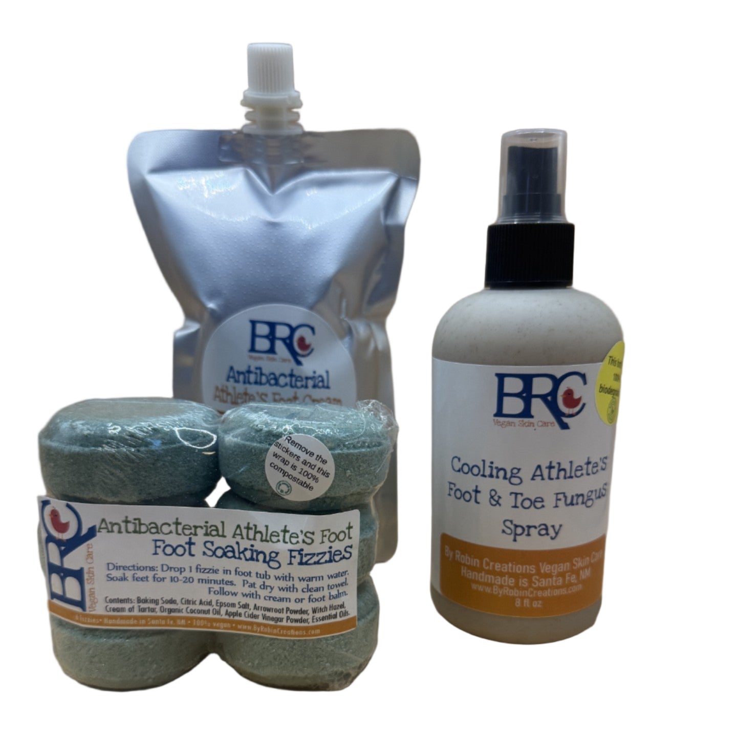 Essential Athlete's Foot Set (Choose Large or Small Set) | By Robin Creations 