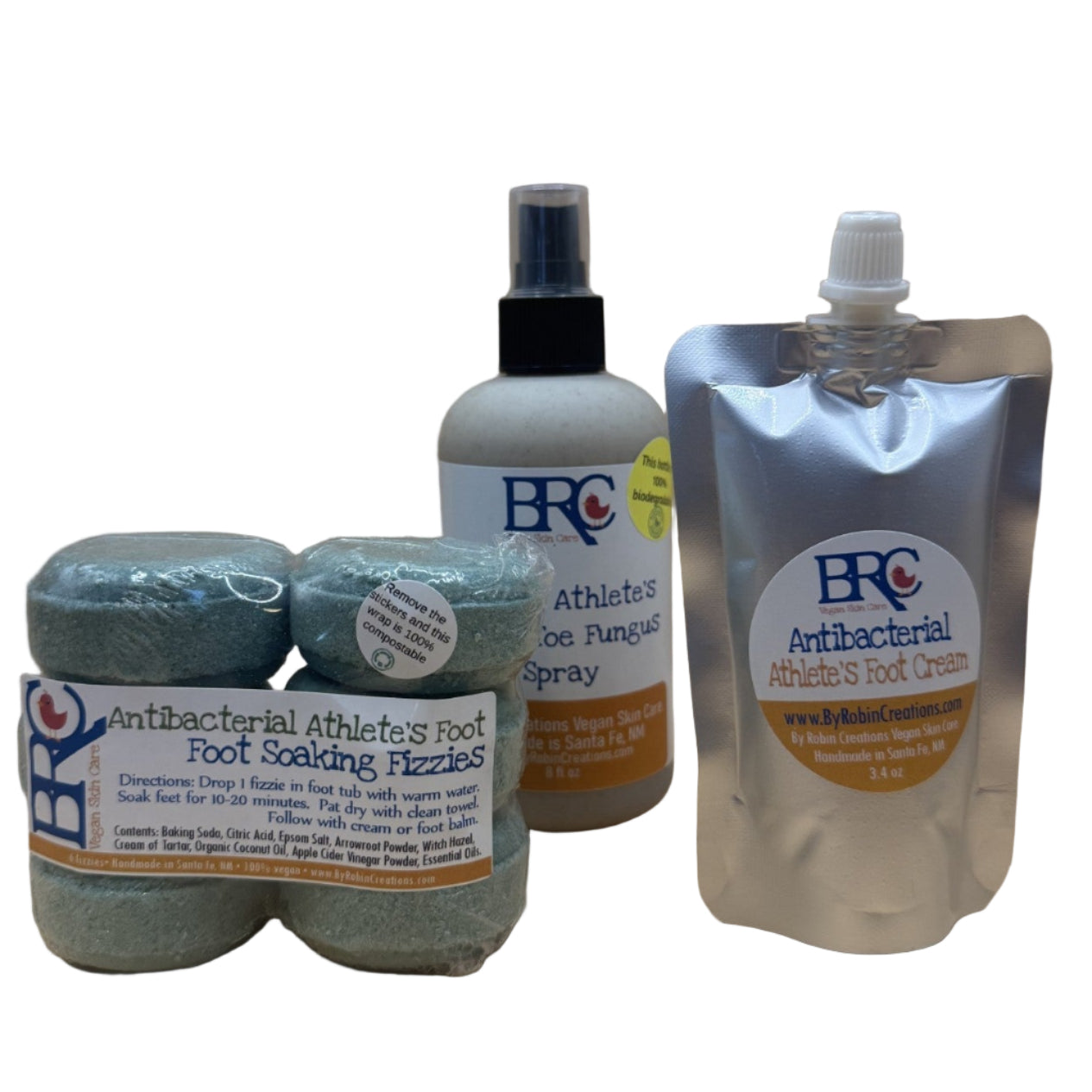 Essential Athlete's Foot Set (Choose Large or Small Set)