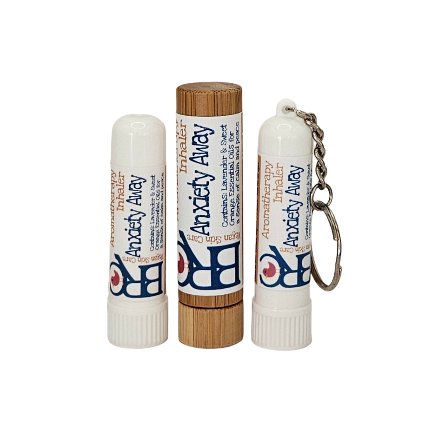 Anxiety Away Aromatherapy Inhaler | By Robin Creations 