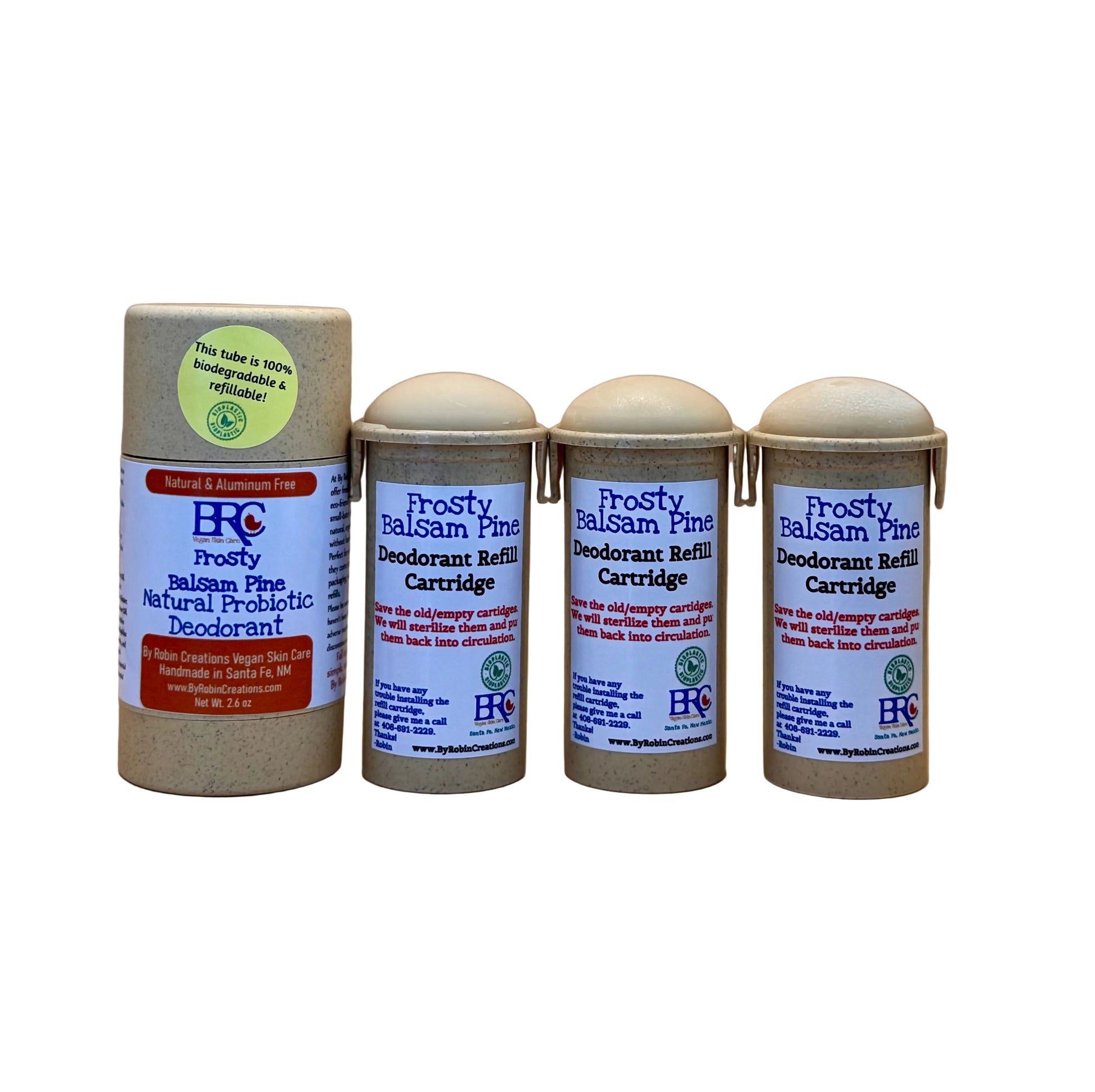 New Packaging! Natural Probiotic Deodorant That Actually Works! - Our Best-Selling Product! | By Robin Creations 