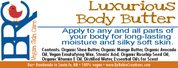 Vegan Deep Hydration Body Butter Cream