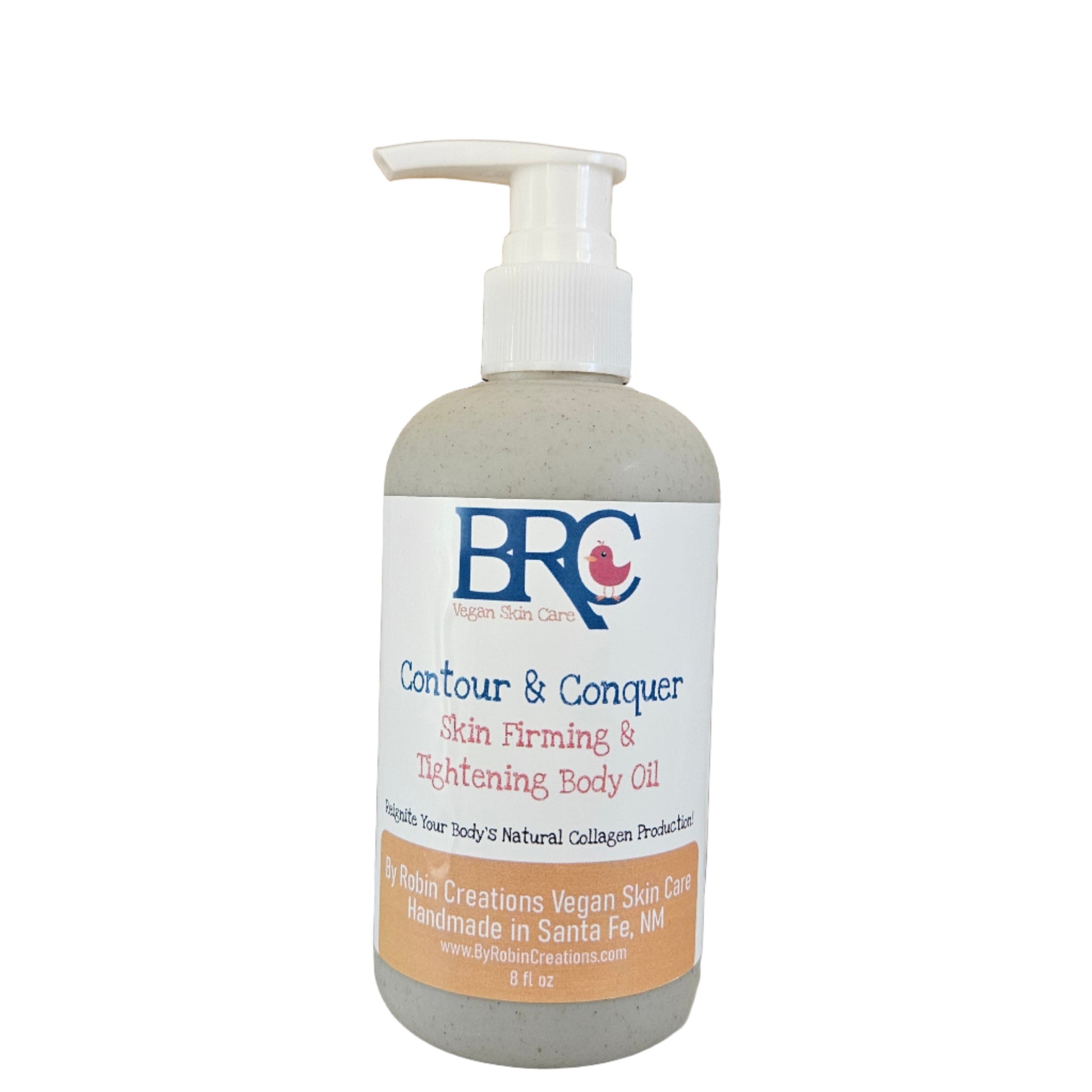 New! Contour & Conquer Natural Skin Firming & Tightening Body Oil for Loose Skin | By Robin Creations 