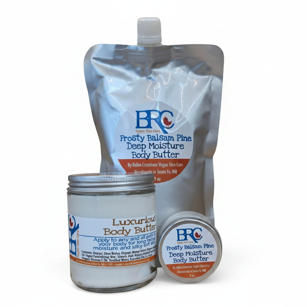 Last Chance! Vegan Deep Hydration Body Butter Cream - Frosty Balsam Pine