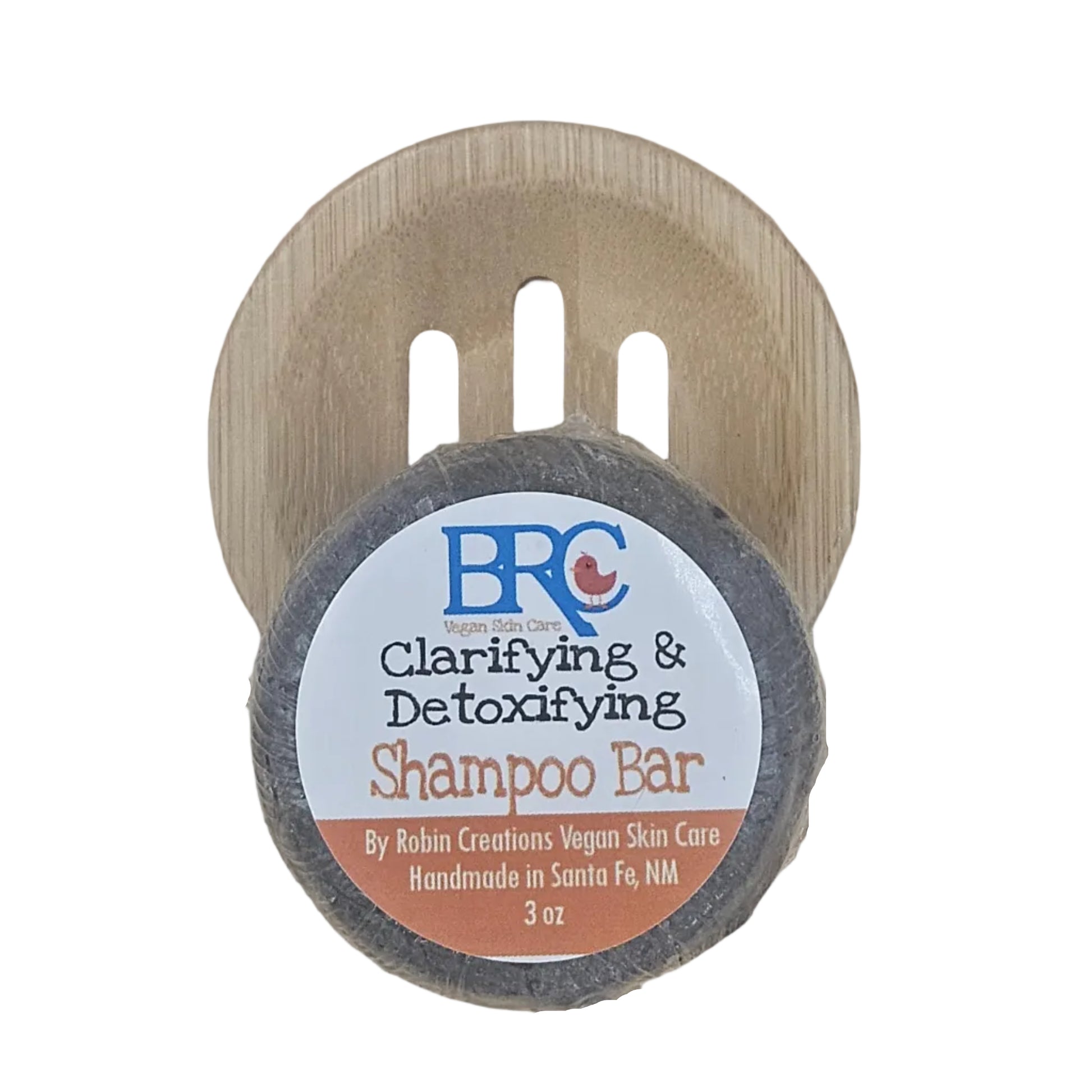 Clarifying & Detoxifying Shampoo Bar | By Robin Creations 