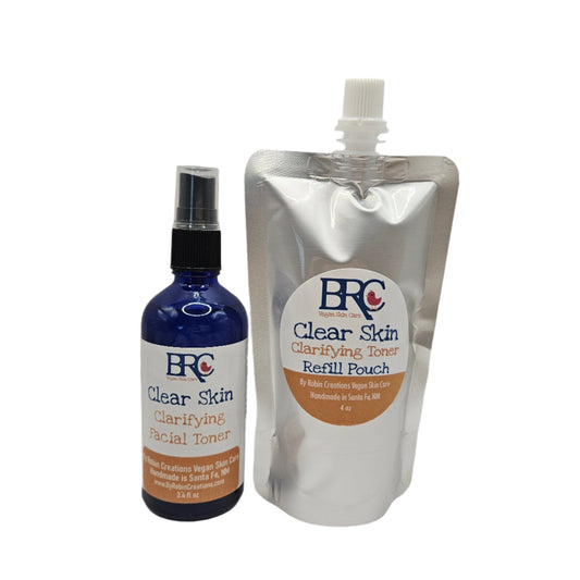  New! Reformulated! Clear Skin Acne Clarifying Facial Toner Spray | By Robin Creations