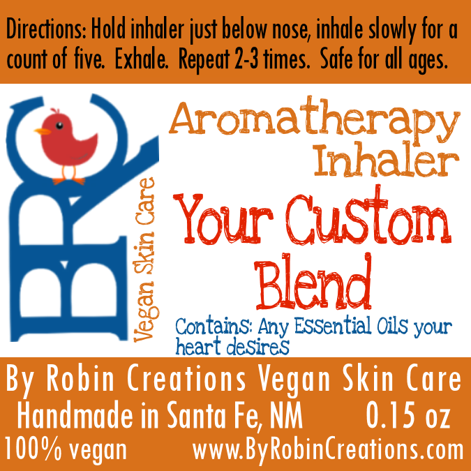 New Lower Price! Zero Waste (Refillable!) Bamboo Aromatherapy Inhaler (16+ blends available) | By Robin Creations 
