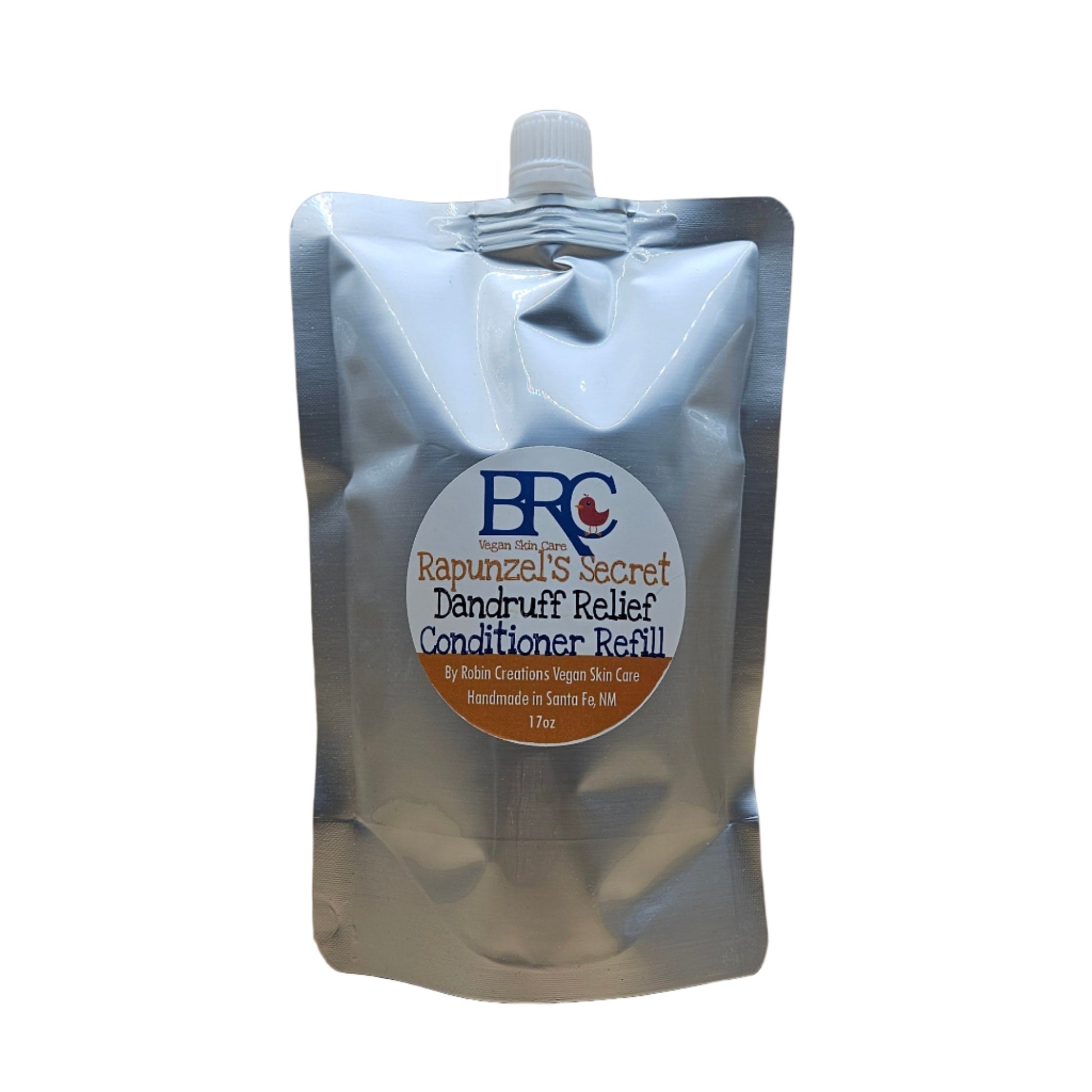 Liquid Dandruff Relief Hair Conditioner - Now in Biodegradable Pump Bottles! | By Robin Creations 