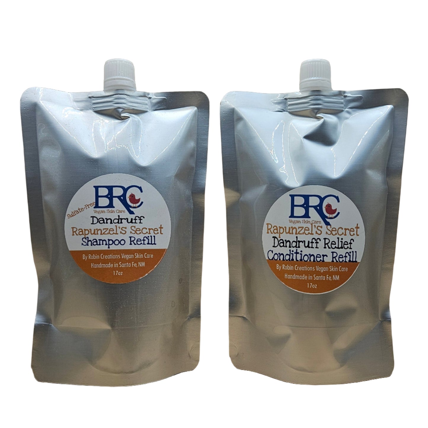 Dandruff Relief Liquid Shampoo & Conditioner - Now in Biodegradable Pump Bottles!